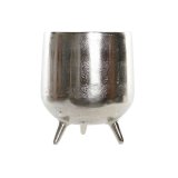 Borddekoration Home ESPRIT Slvfarvet Aluminium 21 x 21 x 25 cm #1