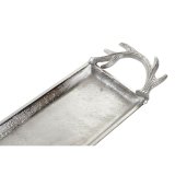 Borddekoration Home ESPRIT Slvfarvet Aluminium 69 X 13 X 5 cm #2