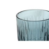 St med glas Home ESPRIT Bl Krystal 8 x 8 x 14,5 cm (6 enheder) #7