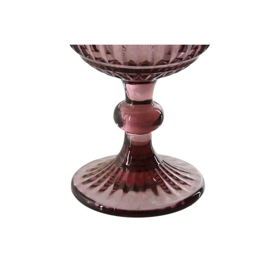 St med glas Home ESPRIT Pink Krystal 380 ml (6 enheder) #7