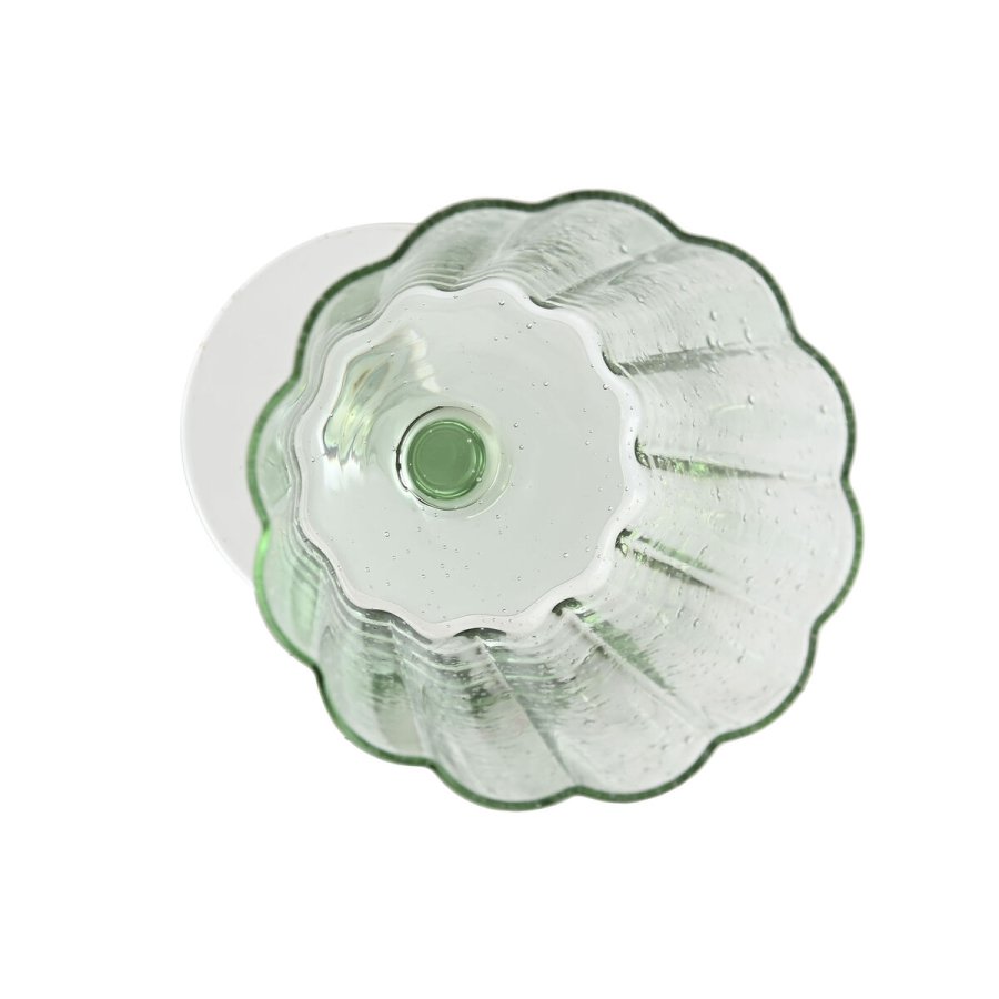 St med glas Home ESPRIT Grn Krystal 285 ml 8,4 x 8,4 x 16,4 cm (6 enheder) #10