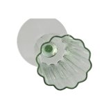 St med glas Home ESPRIT Grn Krystal 6 x 6 x 23,7 cm (6 enheder) #10