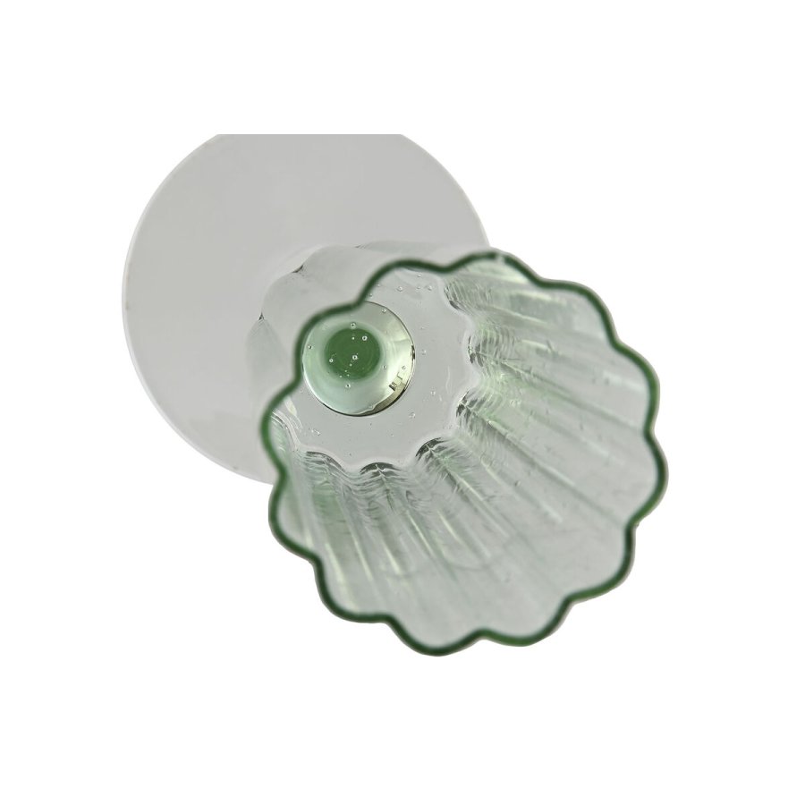 St med glas Home ESPRIT Grn Krystal 6 x 6 x 23,7 cm (6 enheder) #10