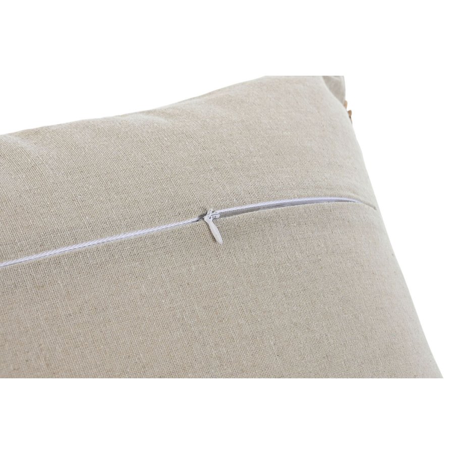 Pude Home ESPRIT Natur Tropisk 45 x 8 x 45 cm #4
