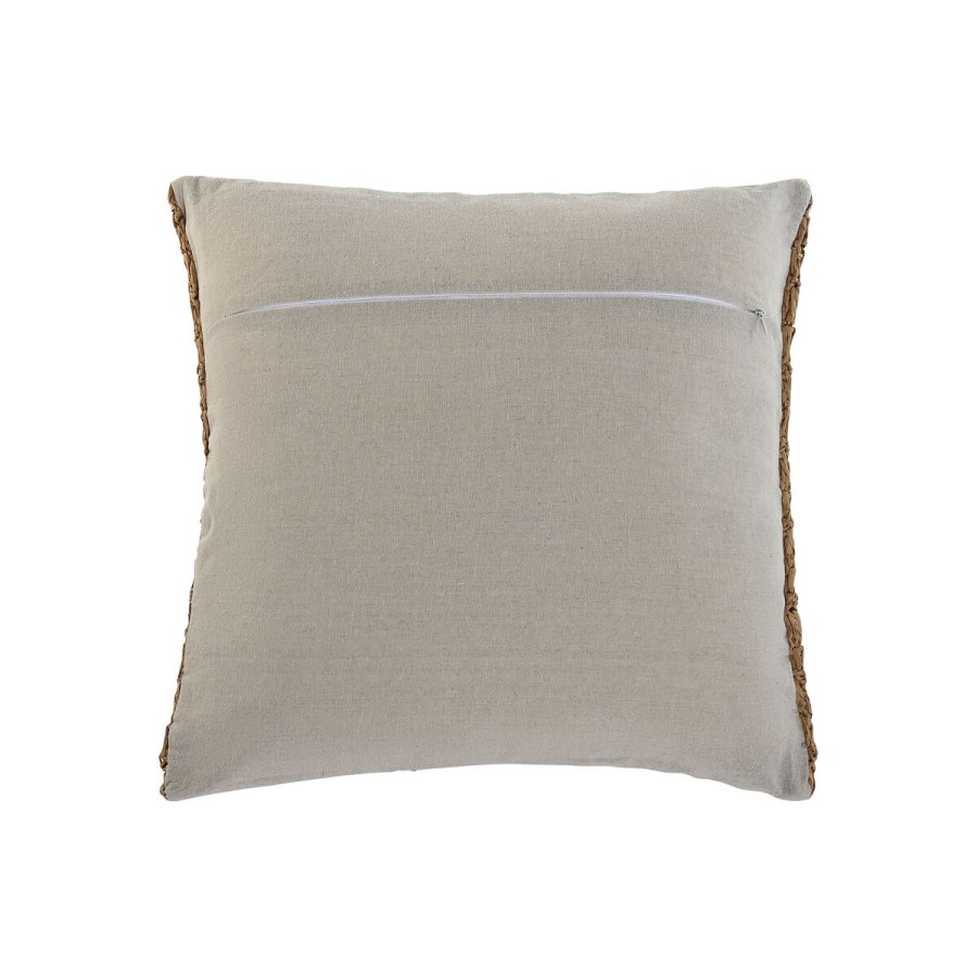 Pude Home ESPRIT Natur Tropisk 45 x 8 x 45 cm #3
