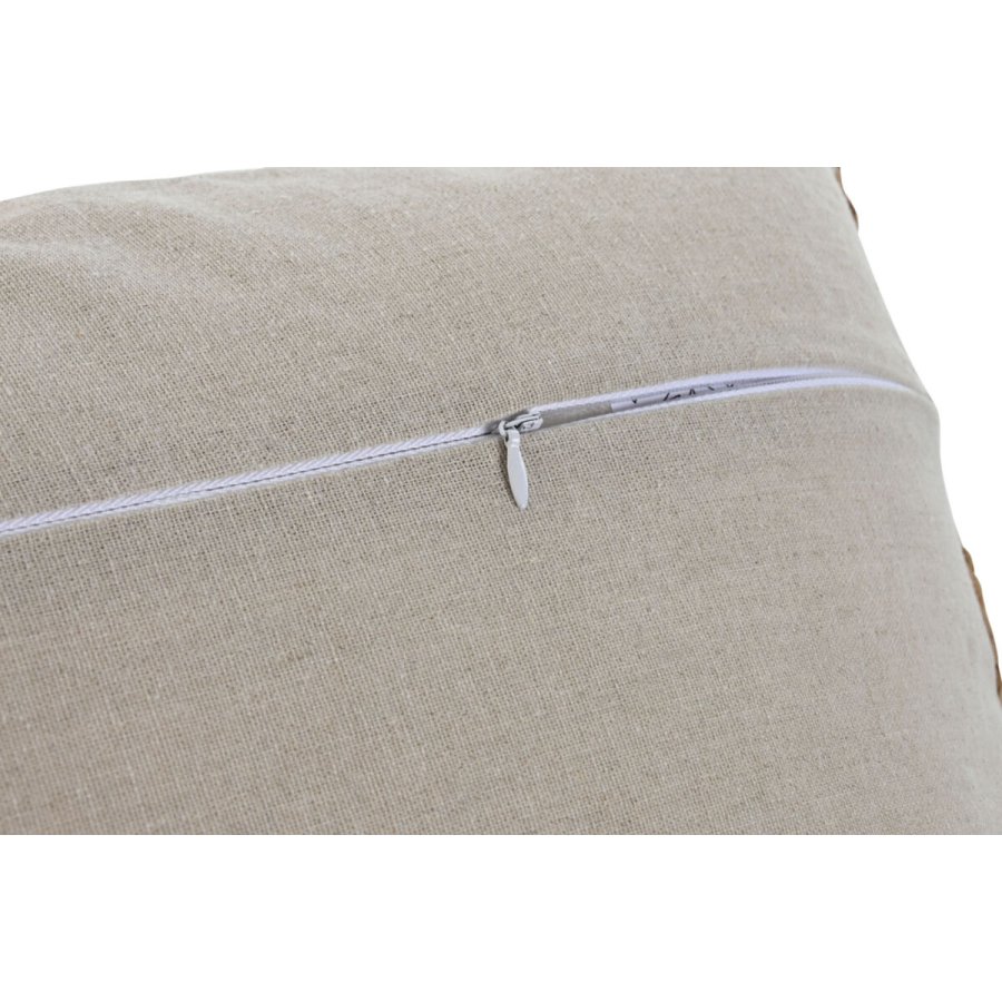 Pude Home ESPRIT Natur Tropisk 45 x 8 x 45 cm #4