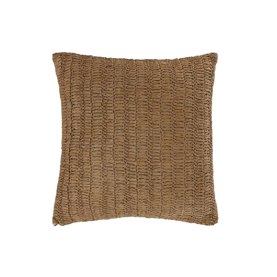 Pude Home ESPRIT Natur Tropisk 45 x 8 x 45 cm #1