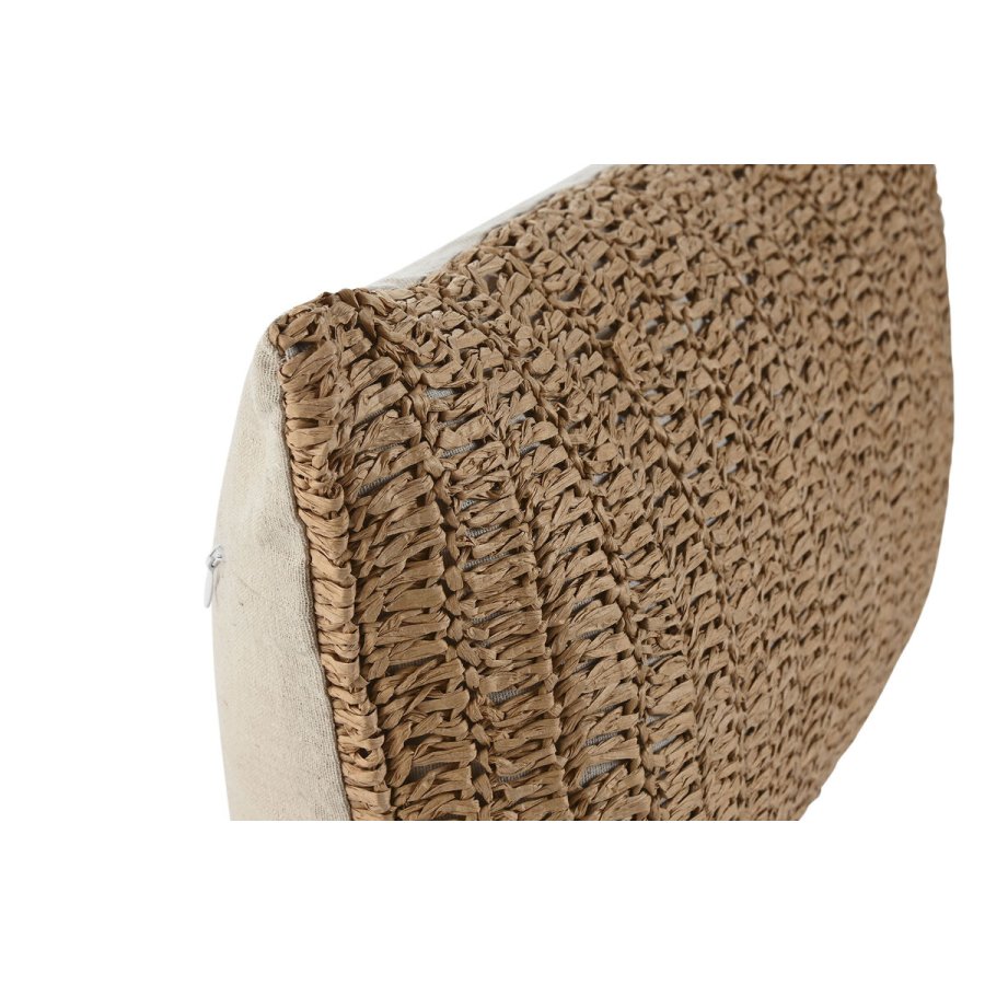 Pude Home ESPRIT Natur Tropisk 50 x 8 x 30 cm #2