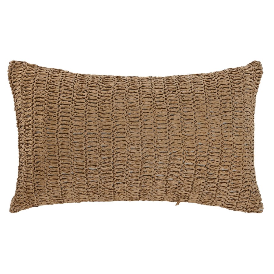 Pude Home ESPRIT Natur Tropisk 50 x 8 x 30 cm #1