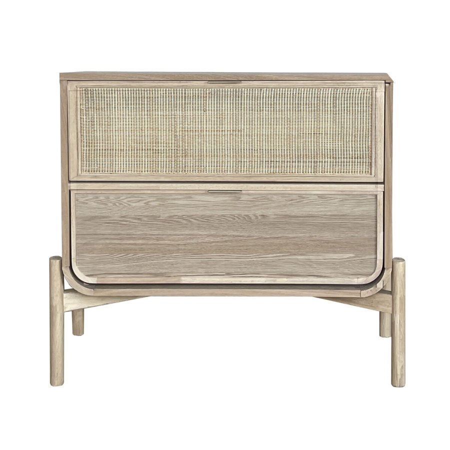 Natbord Home ESPRIT Natur 58 x 38 x 50 cm #2