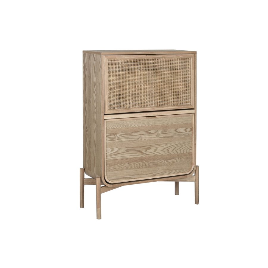 Skostativ Home ESPRIT Natur Tropisk 76 x 29 x 100 cm #1