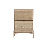 Skostativ Home ESPRIT Natur Tropisk 76 x 29 x 100 cm #25