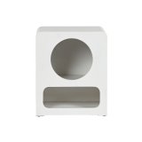 Natbord Home ESPRIT Hvid Tr MDF 40 x 30 x 48 cm #5