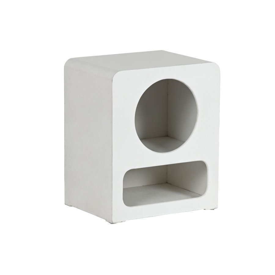 Natbord Home ESPRIT Hvid Tr MDF 40 x 30 x 48 cm #1
