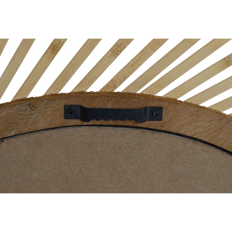 Vgspejl Home ESPRIT Natur Tropisk 81 x 2 x 81 cm #4