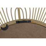 Vgspejl Home ESPRIT Natur Scandi 80 x 2 x 80 cm #13