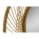 Vgspejl Home ESPRIT Natur Tropisk 70 x 2 x 70 cm #9