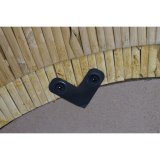 Vgspejl Home ESPRIT Natur Urban 60,5 x 5 x 60,5 cm #5