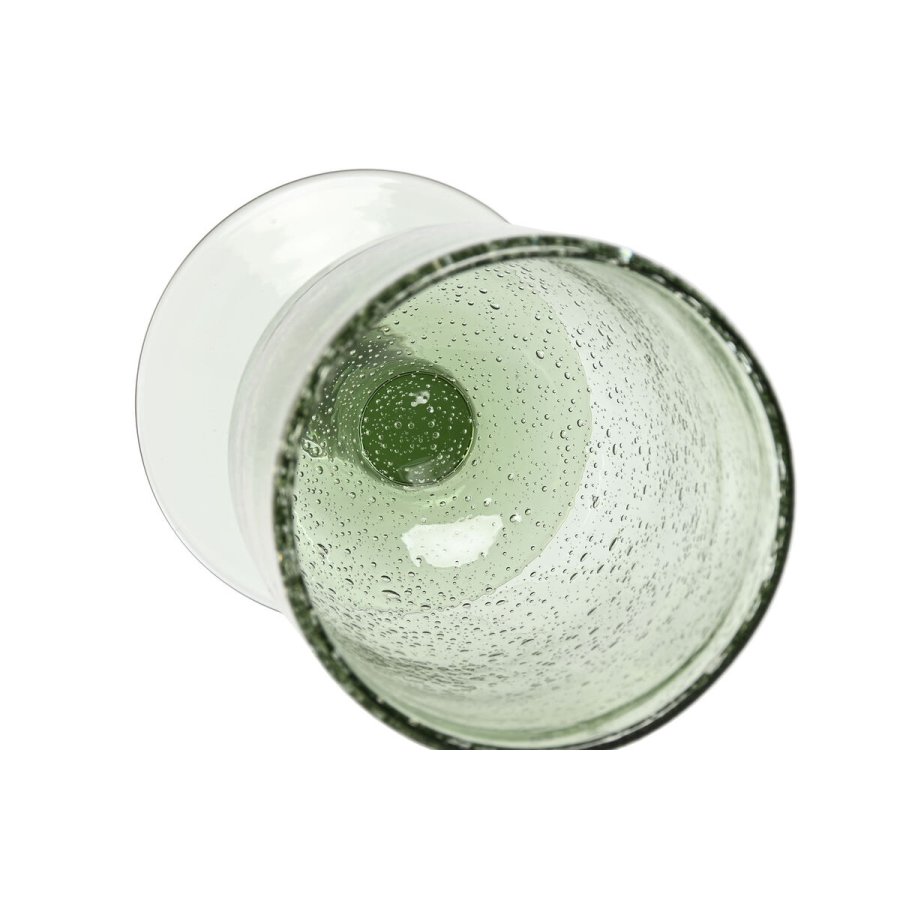 St med glas Home ESPRIT Grn Krystal 300 ml 8 x 8 x 14 cm (6 enheder) #7