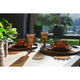 St med glas Home ESPRIT Krystal 8,5 x 8,5 x 16,3 cm (6 enheder) #4