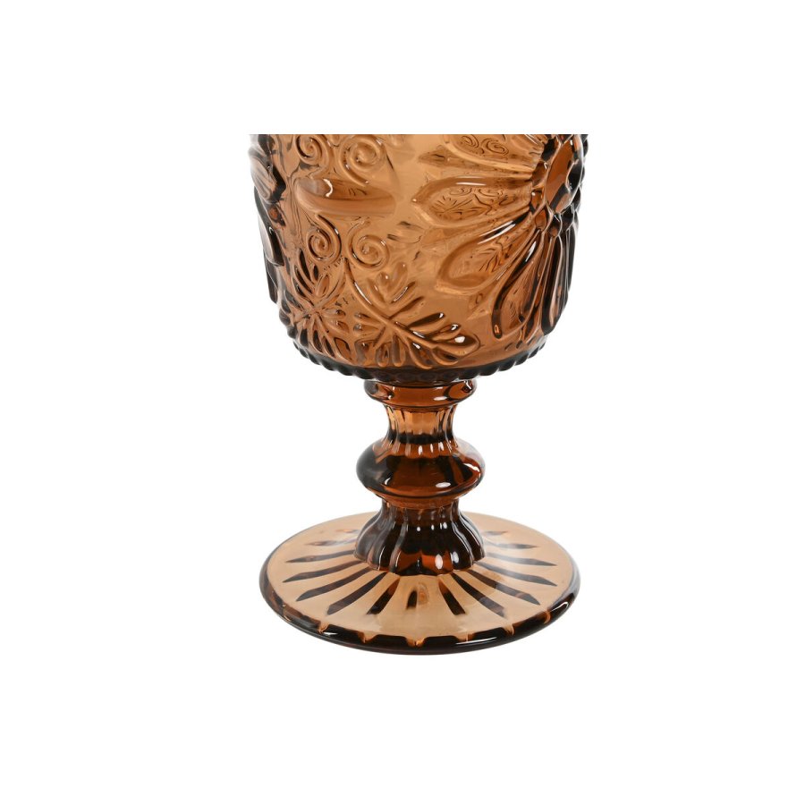 St med glas Home ESPRIT Krystal 8,5 x 8,5 x 16,3 cm (6 enheder) #7
