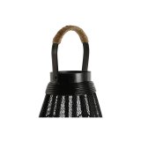 Lyseholder Home ESPRIT Sort Metal 28 x 28 x 50 cm #2