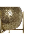 Lyseholder Home ESPRIT Gylden Metal Krystal 29 x 29 x 26,5 cm #5