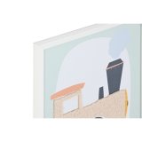 Maleri Home ESPRIT Gul Bl Lrred 30 x 1,8 x 40 cm (4 enheder) #2