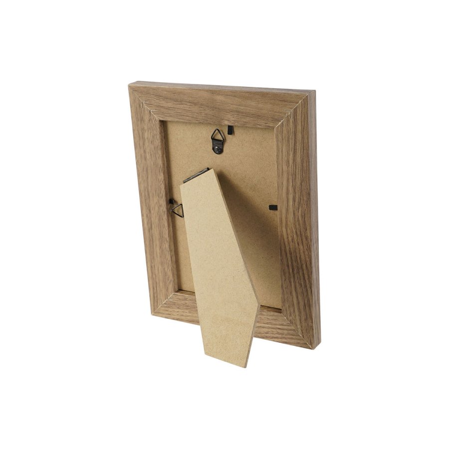Fotoramme Home ESPRIT Hvid Brun Beige Lys brun Fljl Krystal Moderne 16 x 2 x 21 cm (4 enheder) #9
