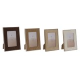 Fotoramme Home ESPRIT Brun Beige Fljl Krystal Moderne (4 enheder) #1