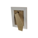 Fotoramme Home ESPRIT Hvid Brun Beige Elfenben Krystal polystyren Marmor Skandinavisk 16 x 2 x 21 cm (4 enheder) #2