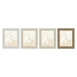 Fotoramme Home ESPRIT Hvid Beige Krystal polystyren Marmor Skandinavisk 26 x 2 x 31 cm (4 enheder) #1