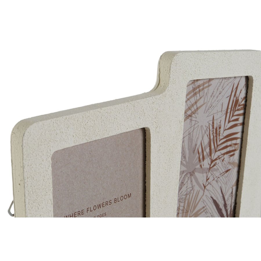 Fotoramme Home ESPRIT Beige Krystal Tr MDF Skandinavisk 50 X 2 X 22 cm #5
