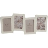 Fotoramme Home ESPRIT Beige Krystal Tr MDF Skandinavisk 50 X 2 X 22 cm #1
