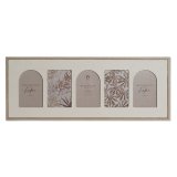 Fotoramme Home ESPRIT Beige Krystal Tr MDF Skandinavisk 60 X 3 X 34 cm #1
