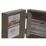 Fotoramme Home ESPRIT Brun Beige Krystal polystyren 38 X 3 X 12 cm (2 enheder) #5