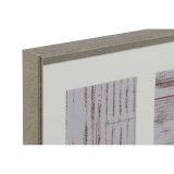Fotoramme Home ESPRIT Hvid Brun Natur Krystal polystyren Urban 29 X 3 X 23 cm (2 enheder) #5