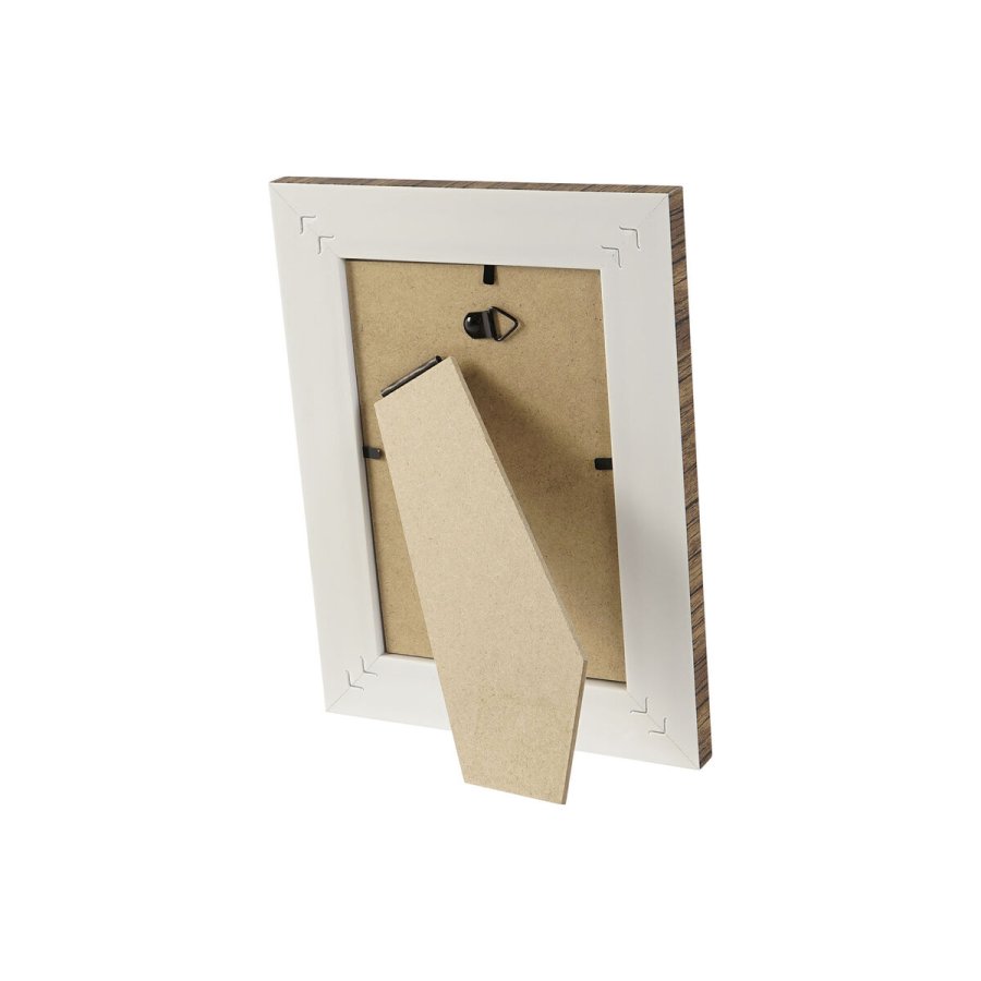 Fotoramme Home ESPRIT Brun Beige Natur Elfenben Krystal polystyren Skandinavisk 15,5 X 2 X 20,5 cm (4 enheder) #5