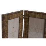 Fotoramme Home ESPRIT Brun Beige Natur Elfenben Krystal polystyren Skandinavisk 31 X 2 X 21 cm (4 enheder) #9