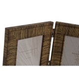 Fotoramme Home ESPRIT Brun Beige Natur Elfenben Krystal polystyren 47 X 2 X 16 cm (4 enheder) #5