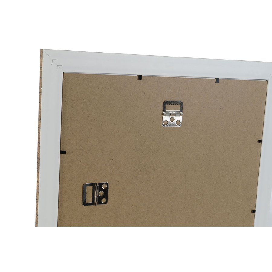 Fotoramme Home ESPRIT Brun Beige Natur Elfenben Krystal polystyren Skandinavisk 38 x 2 x 38 cm (4 enheder) #9