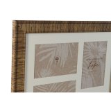 Fotoramme Home ESPRIT Brun Beige Natur Elfenben Krystal polystyren Skandinavisk 34 X 2 X 38 cm (4 enheder) #5