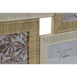 Fotoramme Home ESPRIT Beige Natur Krystal polystyren Skandinavisk 36 X 2 X 36 cm #9