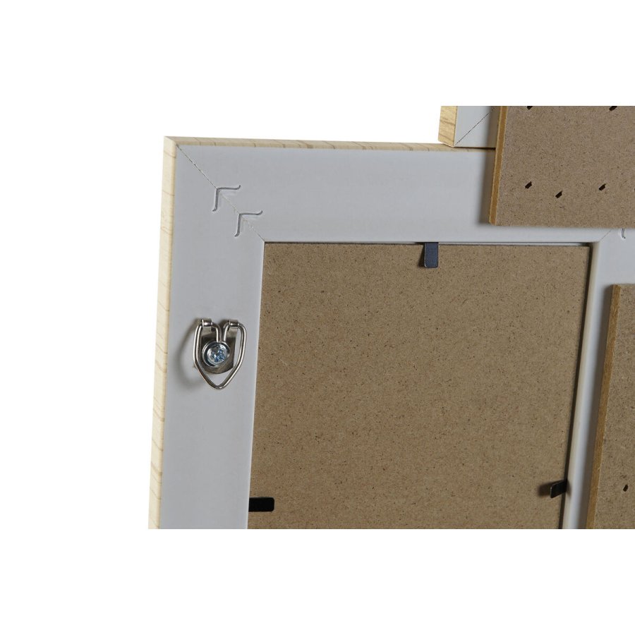 Fotoramme Home ESPRIT Beige Natur Krystal polystyren Skandinavisk 60 X 2 X 59 cm #5