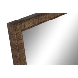 Fritstende spejl Home ESPRIT Brun Beige Gr Natur Krystal polystyren 45 X 40 X 166 cm (4 enheder) #5