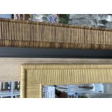Vgspejl Home ESPRIT Beige Natur Scandi 60 x 2 x 90 cm (4 enheder) #5