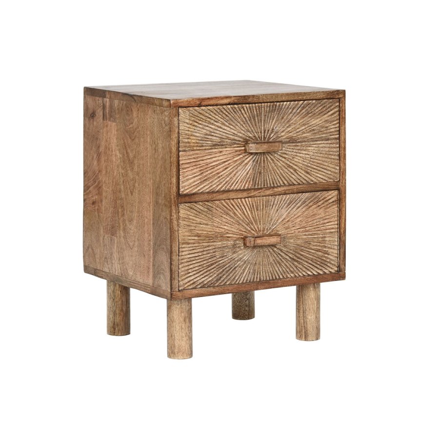 Natbord Home ESPRIT Natur 40 x 34 x 50 cm #1