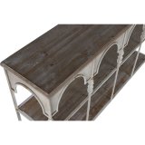Hylder Home ESPRIT Hvid Natur Metal 159 X 36,5 X 91 cm #2