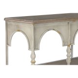 Hylder Home ESPRIT Hvid Natur Metal 159 X 36,5 X 91 cm #3