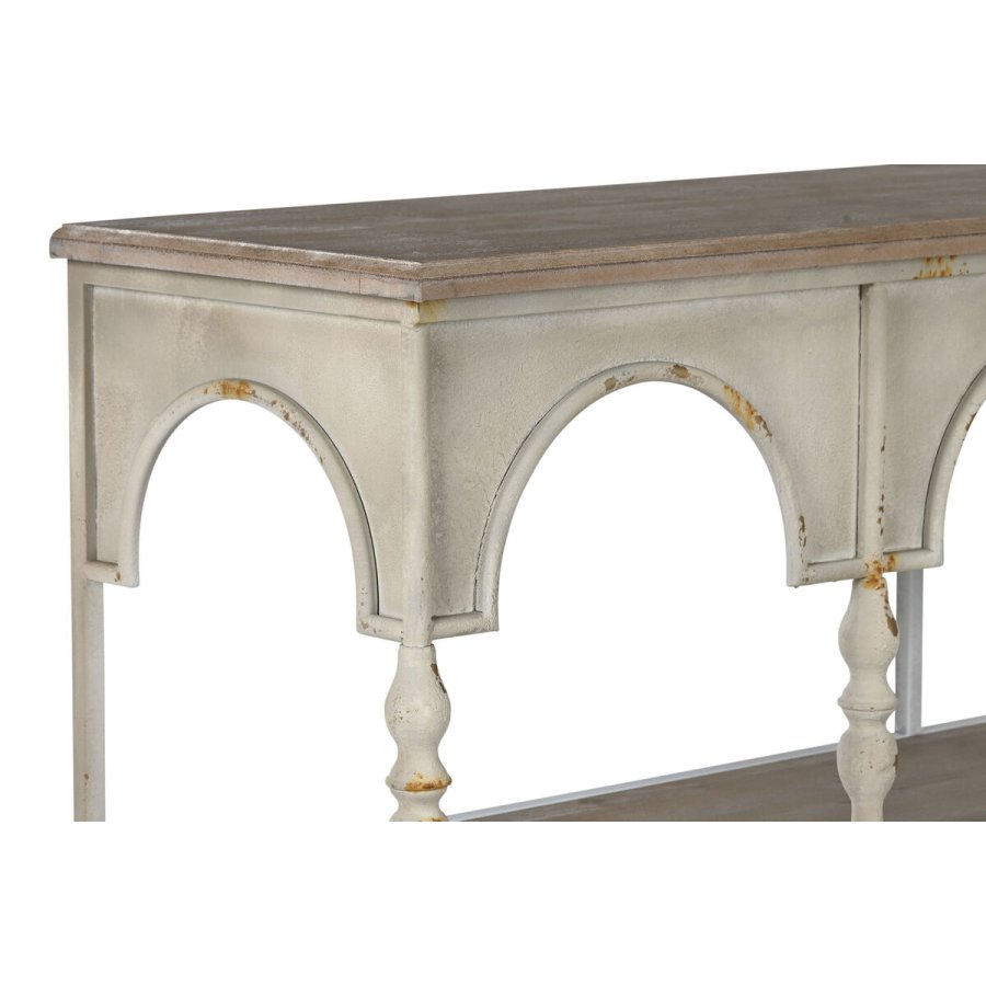 Hylder Home ESPRIT Hvid Natur Metal 159 X 36,5 X 91 cm #3